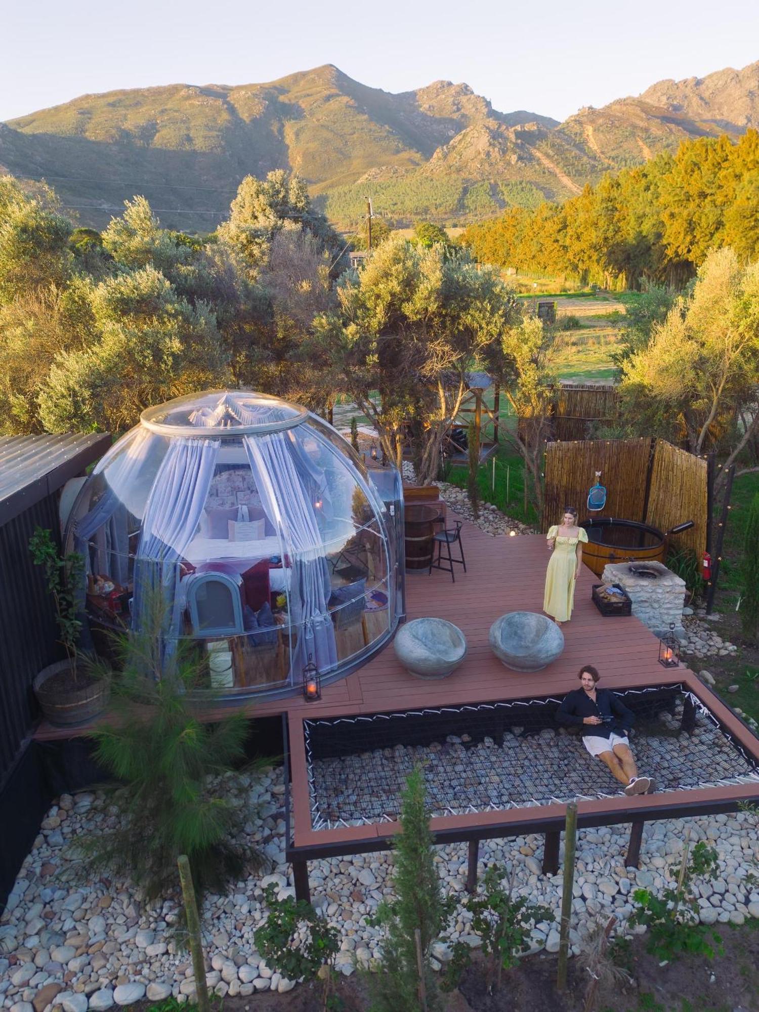 The Vino Dome By Once Upon A Dome Franschhoek Esterno foto
