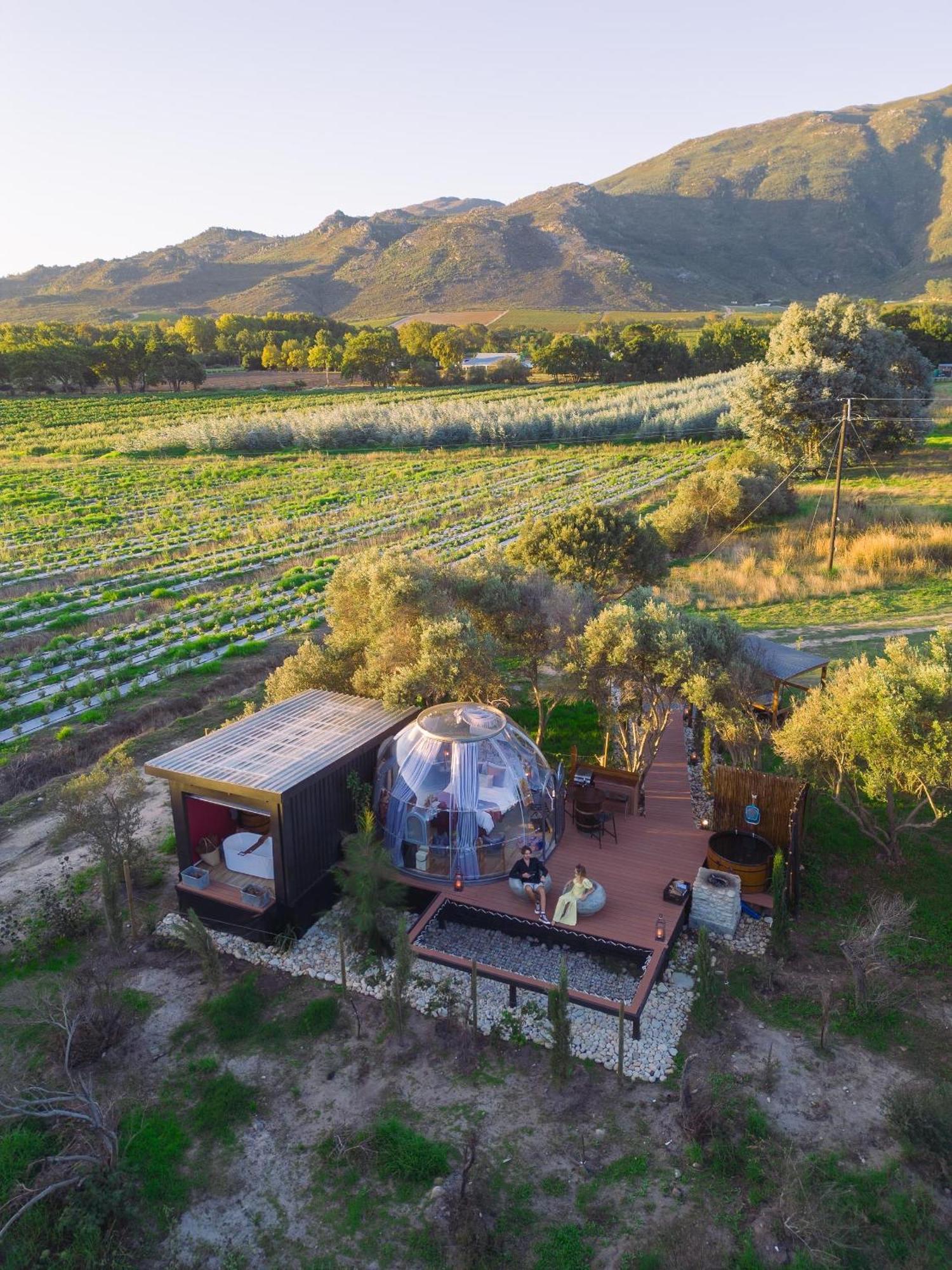 The Vino Dome By Once Upon A Dome Franschhoek Esterno foto