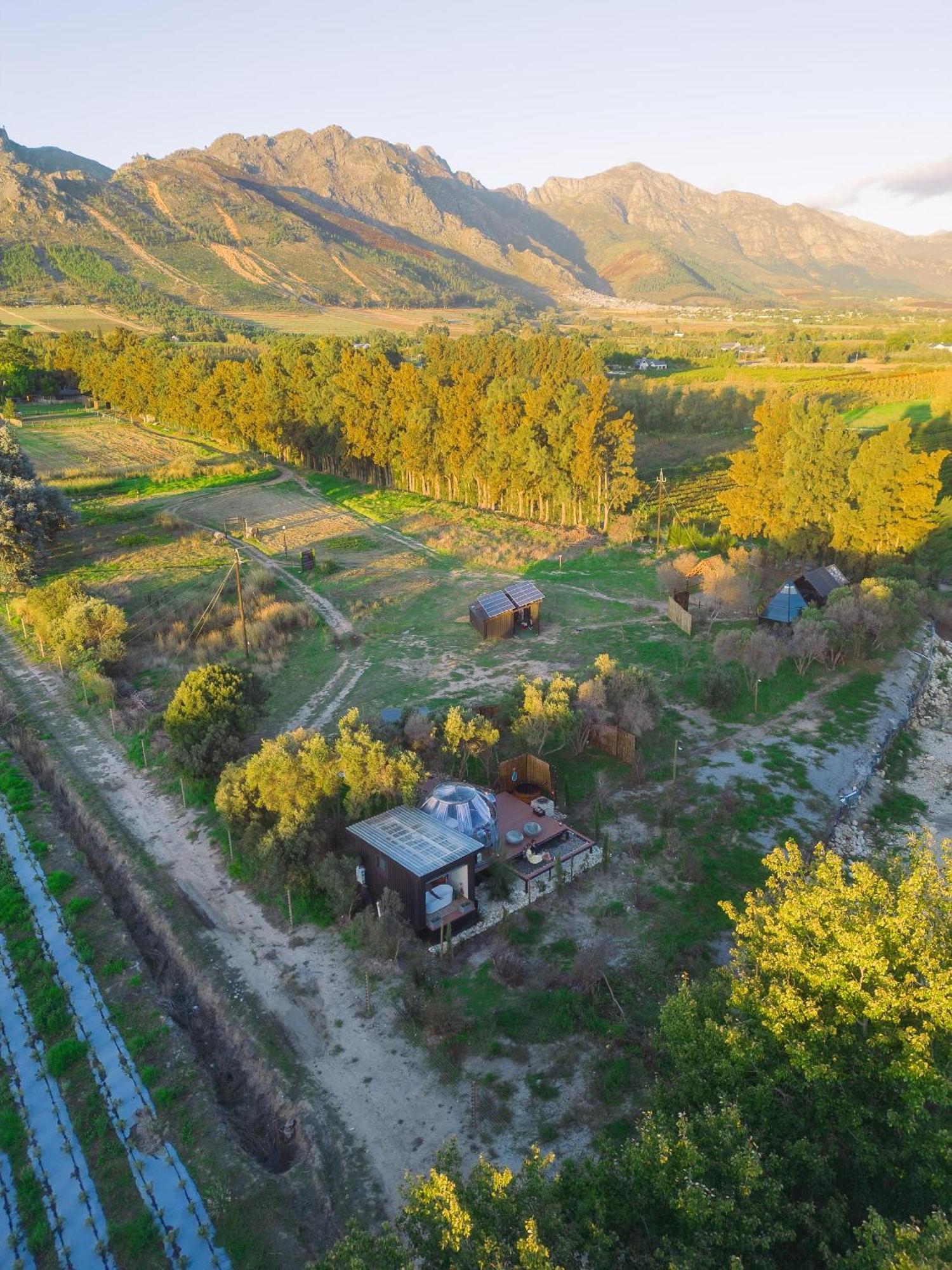 The Vino Dome By Once Upon A Dome Franschhoek Esterno foto